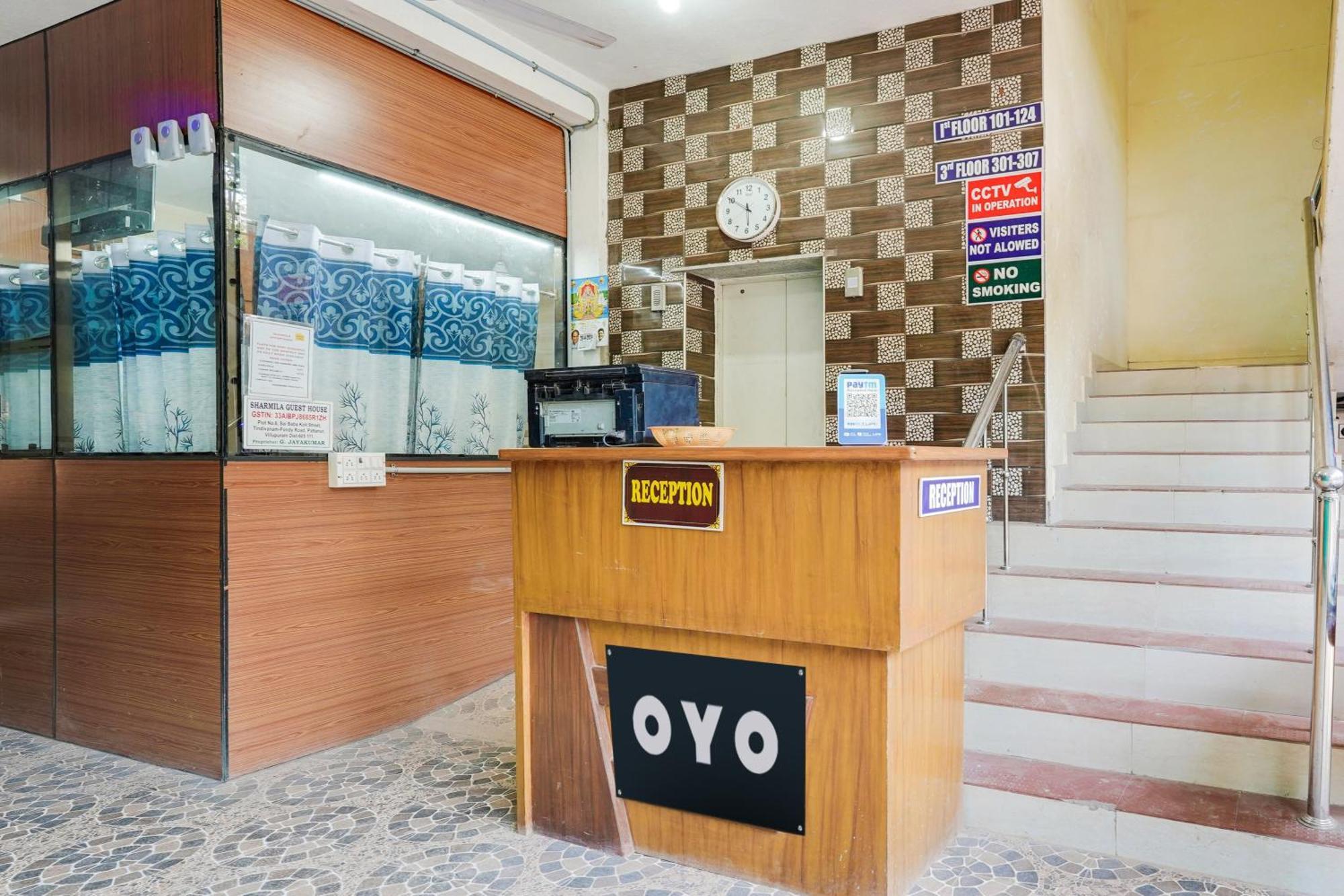 Super Hotel O Sharmila Guest House Kottakuppam Exterior foto
